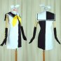 CosplayDiy Women's Dress Vocaloid Rin Kagamine Black & White Costume Cosplay For Christmas Party