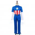 Cosplaydiy Women's Custome Steve Rogers Captain America Costume From The First Avenger Cosplay