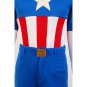 Cosplaydiy Women's Custome Steve Rogers Captain America Costume From The First Avenger Cosplay