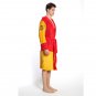 Free Size Men's Popular Iron Man Hooded Bath Robe Costume