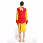 Free Size Men's Popular Iron Man Hooded Bath Robe Costume