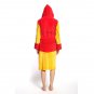 Free Size Men's Popular Iron Man Hooded Bath Robe Costume