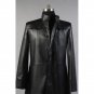 Cosplaydiy Men's Outfit The Matrix Neo Long Black Leather Coat Cosplay Costume For Party