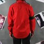 Custom Made Michael Jackson CTE Red Shirt Costume Adult Stage Cosplay