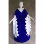 CosplayDiy Women's Blue Medieval Gothic Renaissance Ball Gown Dress For Halloween