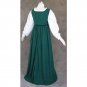 CosplayDiy Women's Victorian Medieval Renaissance Green Costume Cosplay For Halloween