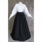 CosplayDiy Women's Green Renaissance Bodice Skirt Chemise Medieval Pirate Gown Dress