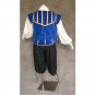CosplayDiy Men's Victorian Blue Costume Medieval Period Doublet Cosplay Costume