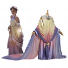 Cosplaydiy Women's Dress Star Wars Queen Padme Naberrie Amidala Medieval Dress Halloween Cosplay