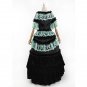 CosplayDiy Women's Black Medieval Royal Renaissance Dress Halloween Cosplay