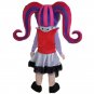 CosplayDiy Unisex Mascot Costume Monster High Draculaura Cosplay For Halloween&Christmas Party