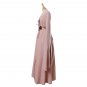 CosplayDiy Women's Game of Thrones Sansa Stark Pink Medieval Dress For Halloween Party