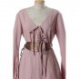 CosplayDiy Women's Game of Thrones Sansa Stark Pink Medieval Dress For Halloween Party