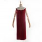 CosplayDiy Women's Game of Thrones Melisandre Red Dress Cloak Costume For Halloween Party
