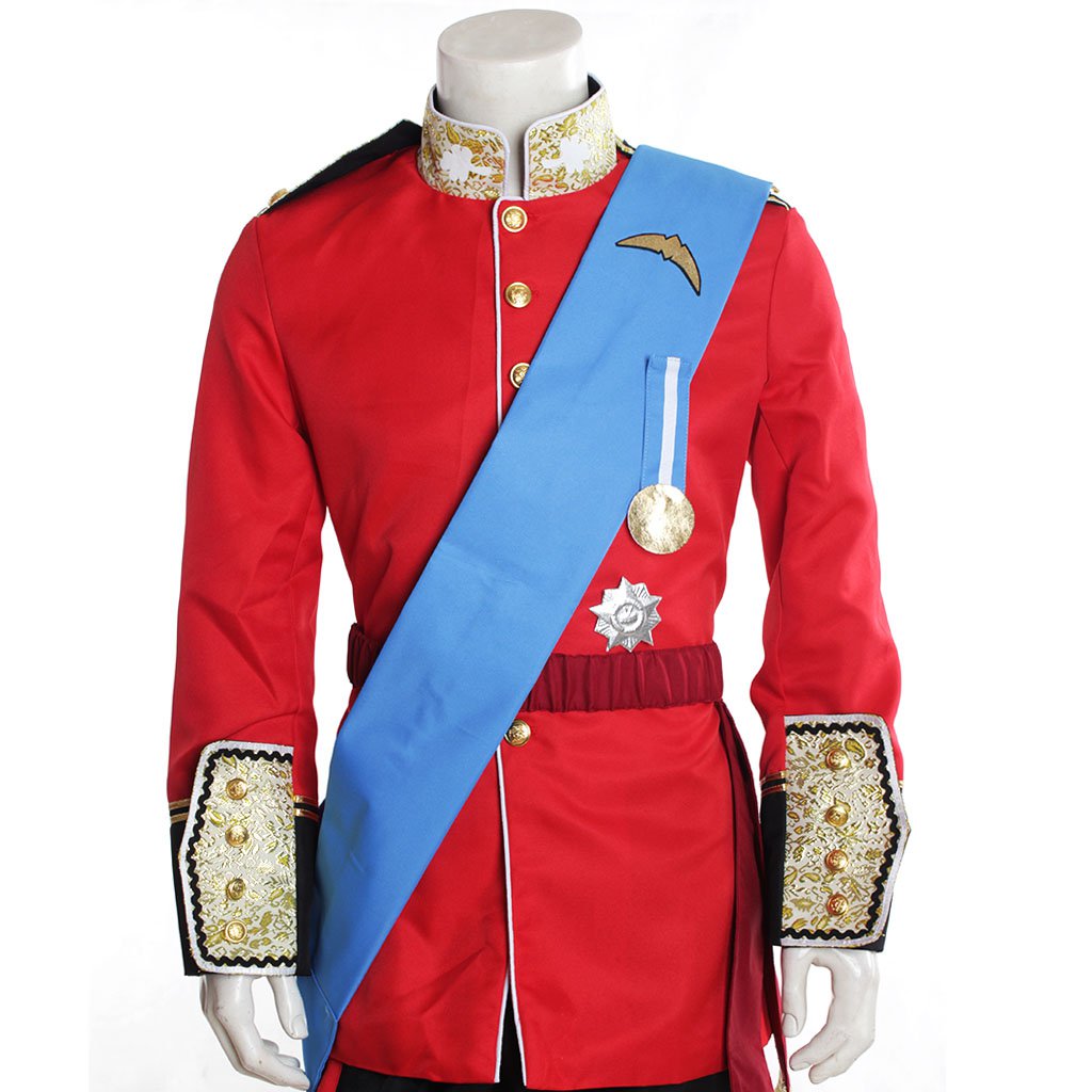 CosplayDiy Men's Uniform Prince William Outfit Costume Cosplay For