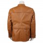 Cosplaydiy Men's Clothing Star Wars The Force Awakens Finn Leather Jacket Cosplay For Halloween