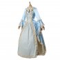 CosplayDiy Women's Blue Wedding Dress Renaissance Medieval Victorian Dress Costume For Halloween
