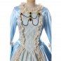 CosplayDiy Women's Blue Wedding Dress Renaissance Medieval Victorian Dress Costume For Halloween