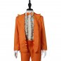 Cosplaydiy Men's Outfit Dumb and Dumber Lloyd Christmas Costume Cosplay For Christmas