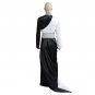 CosplayDiy Women's Black&White Fair Lady Renaissance Halloween Dress Cosplay Costume