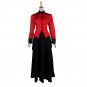 CosplayDiy Women's Elegant Red Gothic Medieval Renaissance Dress Halloween Costume Cosplay