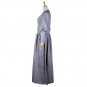 CosplayDiy Women's Grey Wedding Medieval Renaissance Elegant Dress Halloween Costume Cosplay