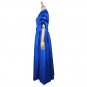CosplayDiy Women's Blue Medieval Dress Renaissance Victorian Costume For Halloween Party
