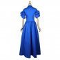 CosplayDiy Women's Blue Medieval Dress Renaissance Victorian Costume For Halloween Party