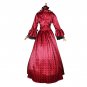CosplayDiy Women's Red Wedding Medieval Victorian Halloween Costume Dress Cosplay
