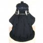 CosplayDiy Women's Black Wedding Dress Renaissance Medieval Costume Dress Halloween Cosplay
