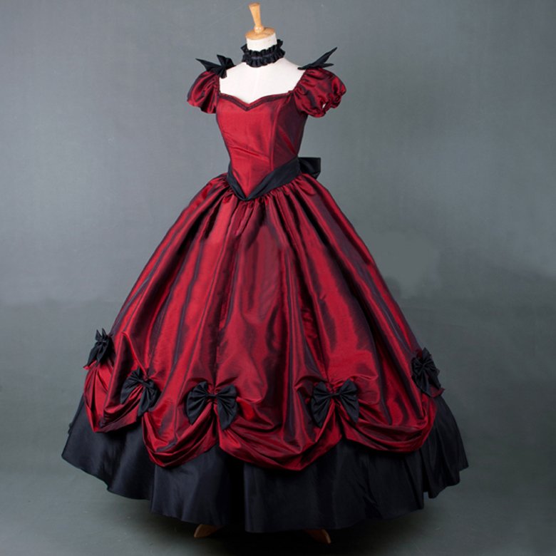 CosplayDiy Women's Rococo Ball Grown Gothic Medieval Victorian Dress ...
