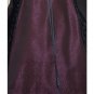 CosplayDiy Women's Medieval Renaissance Gothic Black and Burgundy Dress Halloween Cosplay