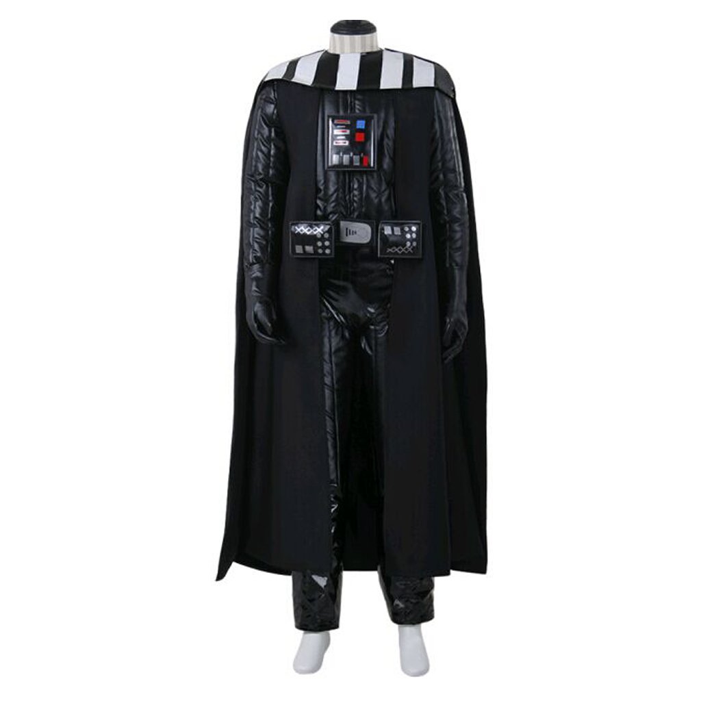 Cosplaydiy Men's Costume Star Wars Darth Vader Cosplay Costume For Halloween Party