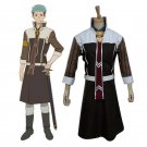 CosplayDiy Snow White Red Hair kagami no Shirayukihime Mitsuhide Lowen Mitsuhide Roen Cosplay