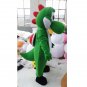 CosplayDiy Unisex Mascot Costume Super Cute Adult Mario Yoshi Mascot Costume Cosplay