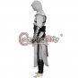 Custom Made Assassin's Creed Grey Altair Costume Cosplay For Halloween Outfit Party