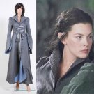 Cosplaydiy Women's Medieval Dress The Lord of the Rings Arwen Chase Costume Dress Cosplay