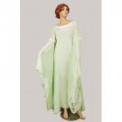 Cosplaydiy Women's Dress The Lord of the Rings Arwen Light Green Gown Dress Costume Cosplay