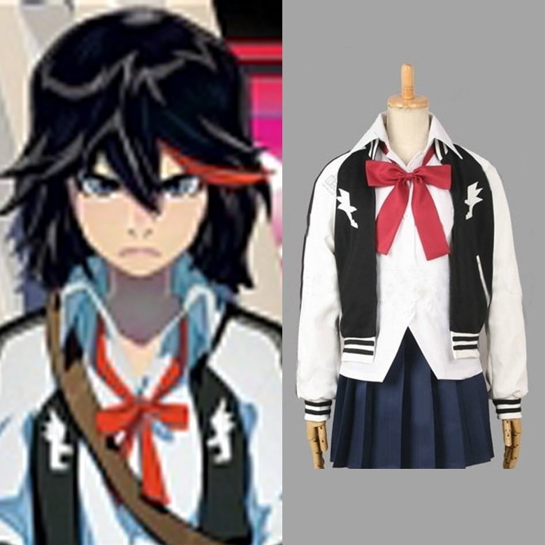 CosplayDiy Women's Outfit KILL la KILL Matoi Ryuuko Costume For Halloween Cosplay