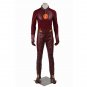 Cosplaydiy Men's Outfit The Flash Barry Allen Cosplay Costume For Halloween Party