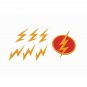 Cosplaydiy Men's Outfit The Flash Barry Allen Cosplay Costume For Halloween Party