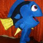 CosplayDiy Unisex Mascot Costume Finding Nemo Dory Blue Fish Cosplay For Christmas Celebration