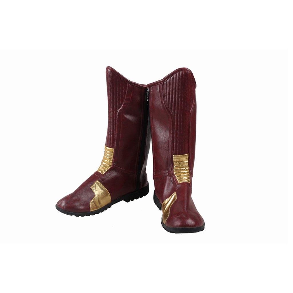 Unisex Boots The Flash First Seacon Flash Men Barry Allen Cosplay   Boots For Halloween