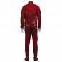 Cosplaydiy Men's Outfit The Flash Barry Allen Cosplay Costume For Christmas Party