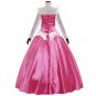 CosplayDiy Women's Sleeping Beauty Princess Costume Pink Dress For Party
