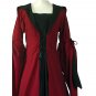 CosplayDiy Women's Medieval Claret Renaissance Victorian Costume Dress