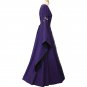 CosplayDiy Women's Purple Medieval Victorian Dress Cosplay For Halloween Party