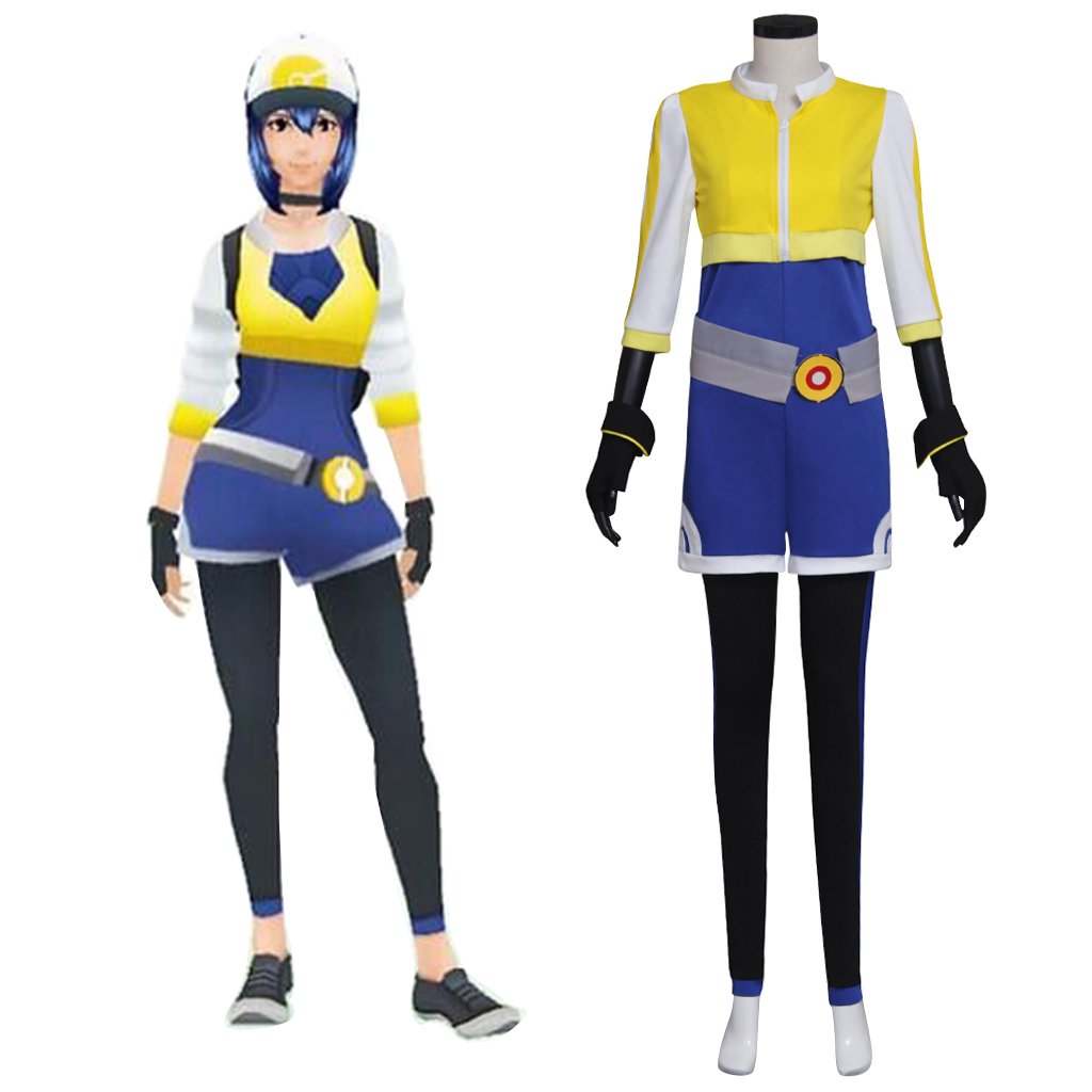 CosplayDiy Women's Pokemon GO Pokemon Pocket Monster Trainer Yellow ...