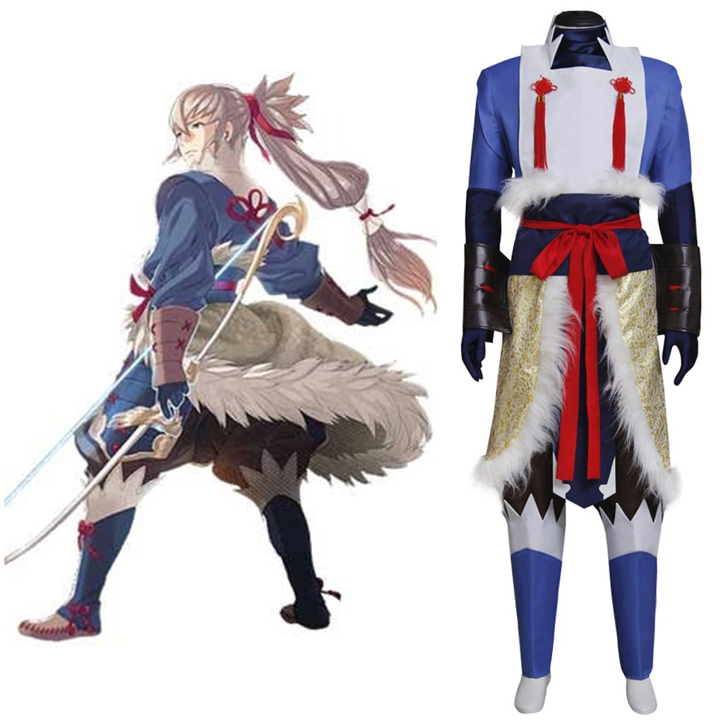 Fire Emblem Fates Takumi Custom Made Outfit Costume Cosplay for Halloween Carnival Party