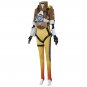 CosplayDiy Women's Outfit Overwatch Tracer Lena Oxton Cosplay Costume For Halloween